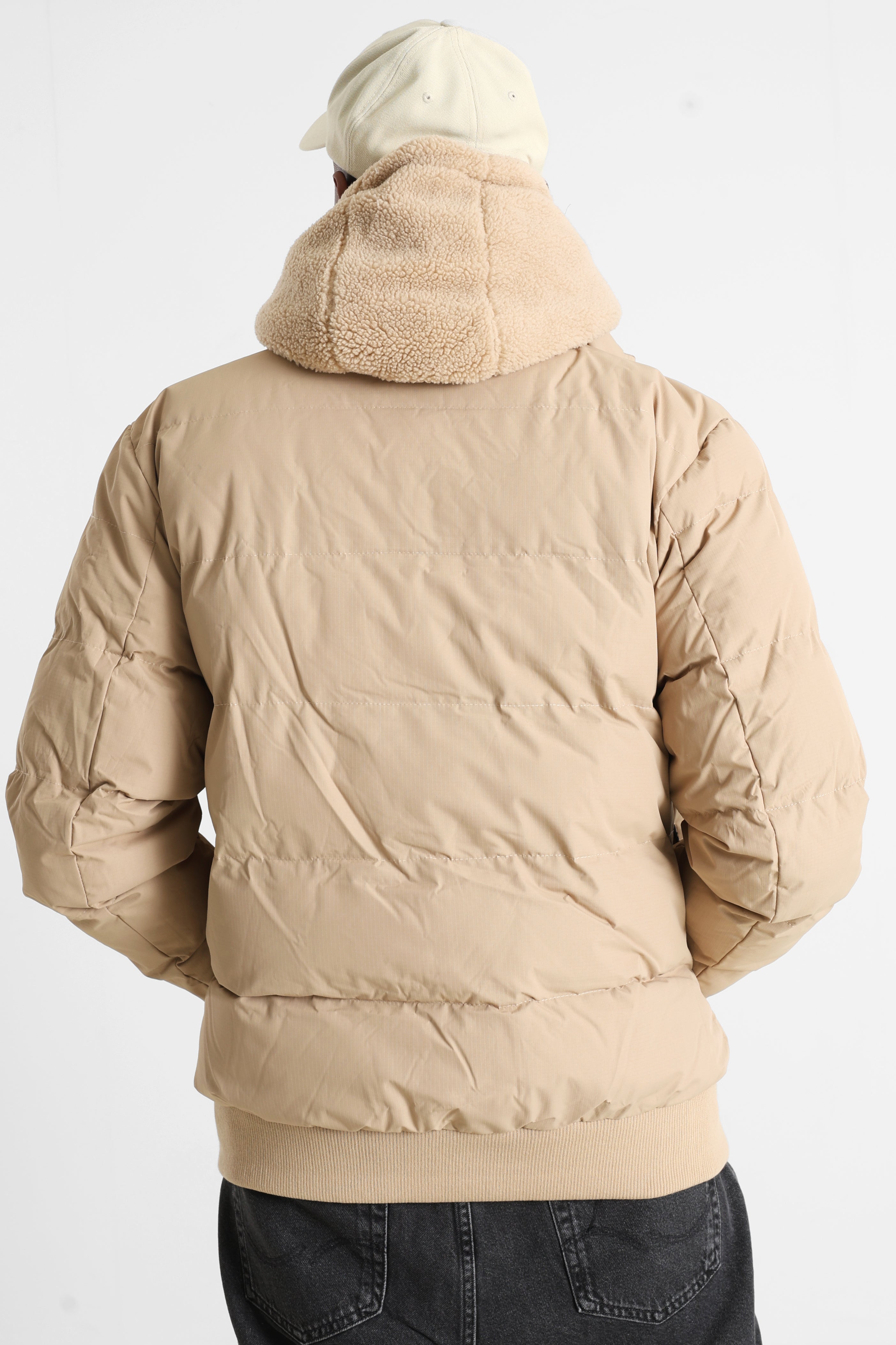 Giacca bomber trapuntata - Beige