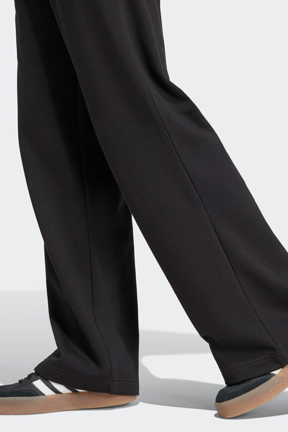 Pantalon wide leg en sweat - Black