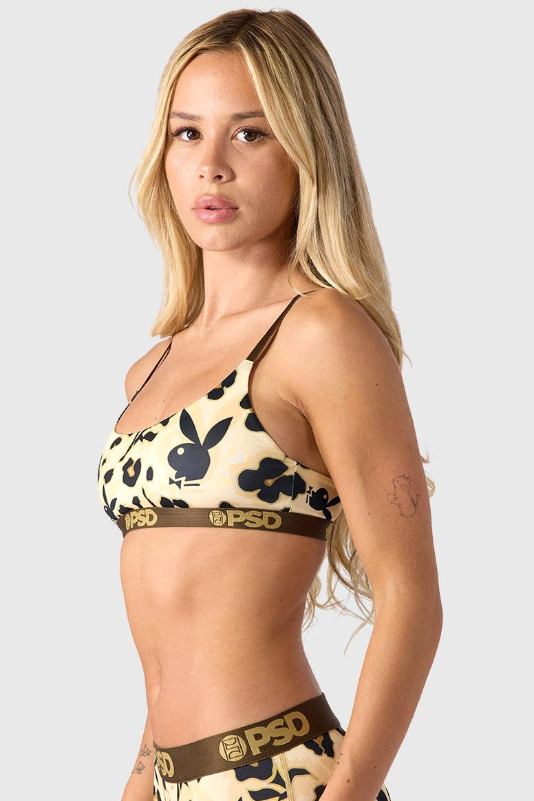 Playboy Bralette - Cheetah