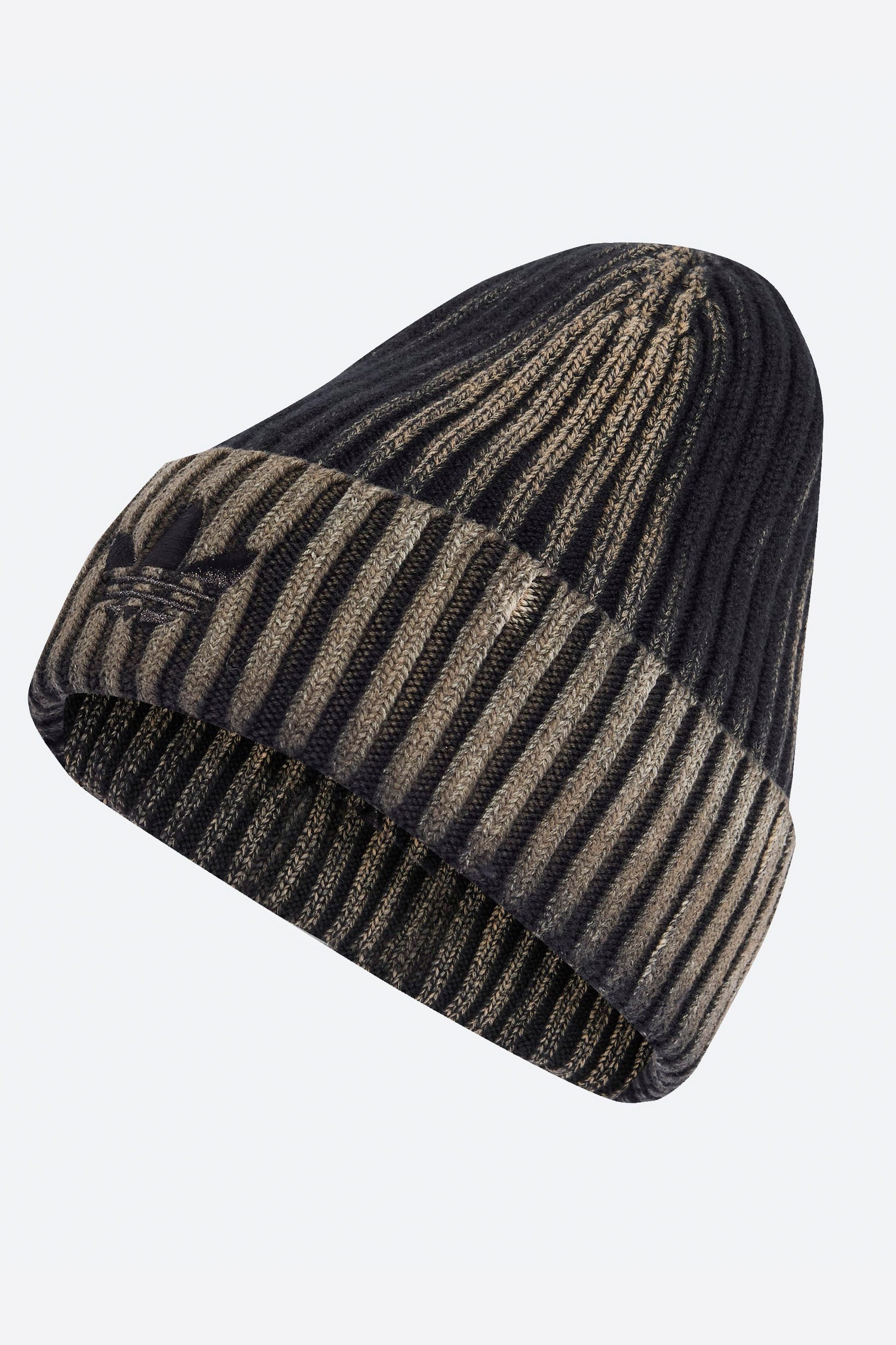 Beanie - Black + Stone Khaki