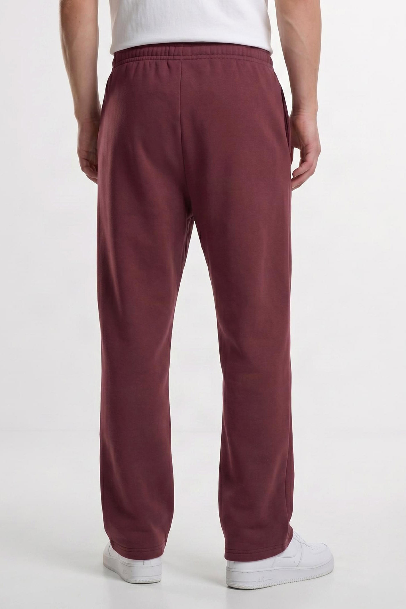 Pantaloni in felpa soffice - Burgundy