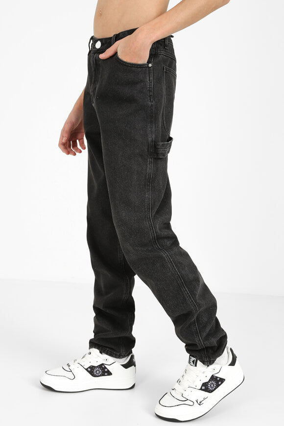 Baggy Fit Jeans - Schwarz