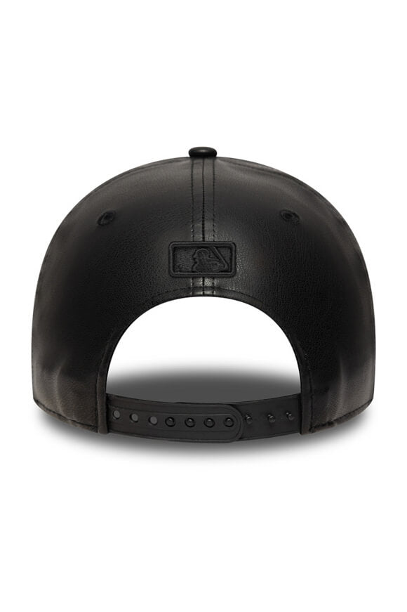 Casquette 9forty en similicuir / snapback - Black