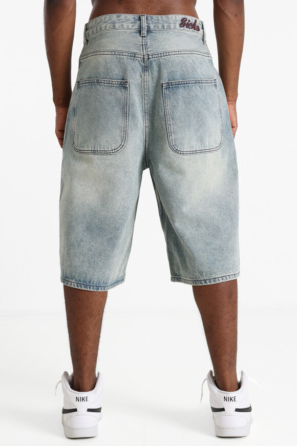 Jeans Bermudashorts - Blau Denim