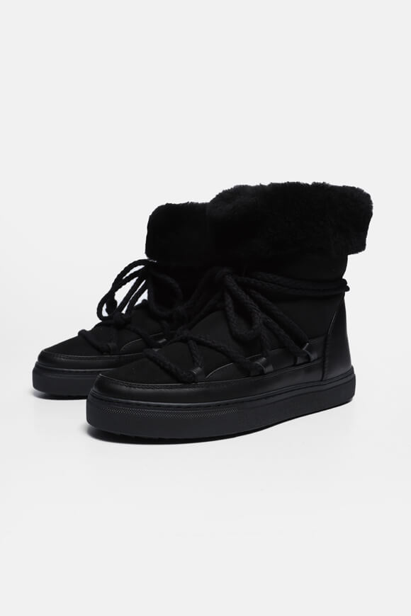 Classic lined winter ankle boot - Black