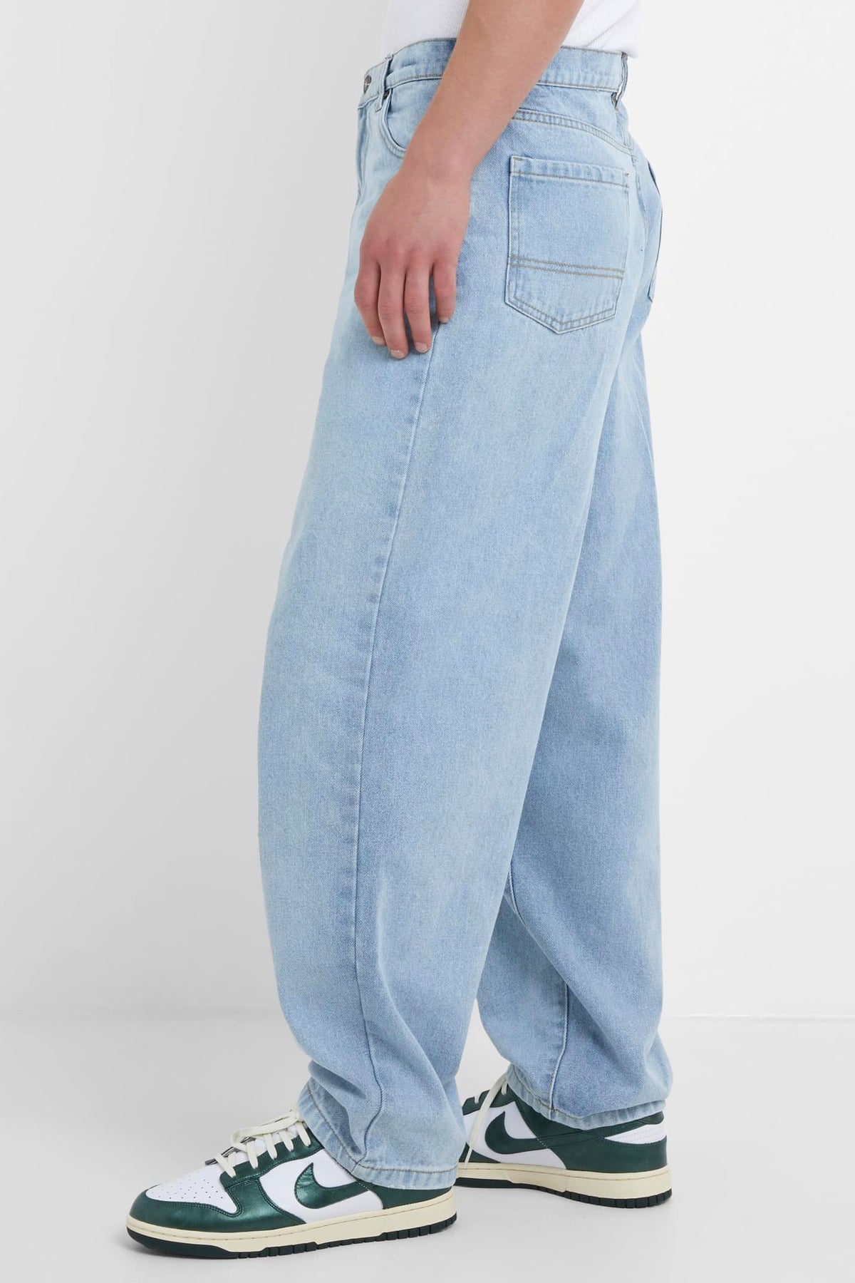 Jean baggy fit L32 - New Light Blue Washed