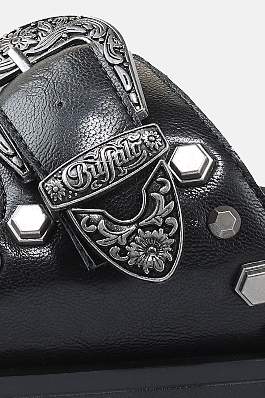 Vegan Raya Ari West claquettes plateau - Black