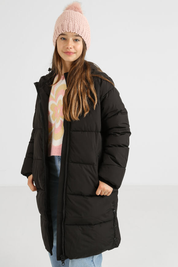 Manteau bouffant - Noir