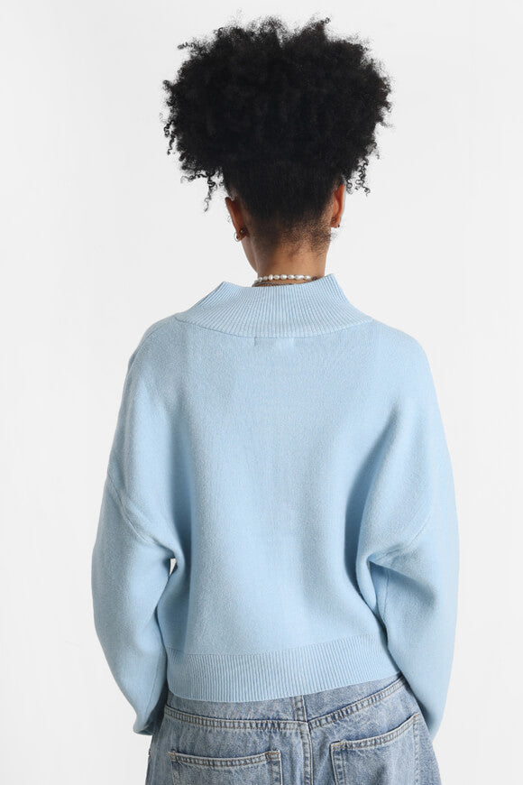 Strickjacke - Hellblau