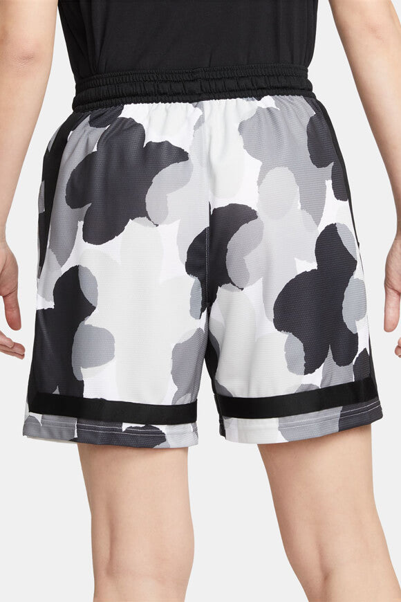 Mesh shorts - gray + black + white