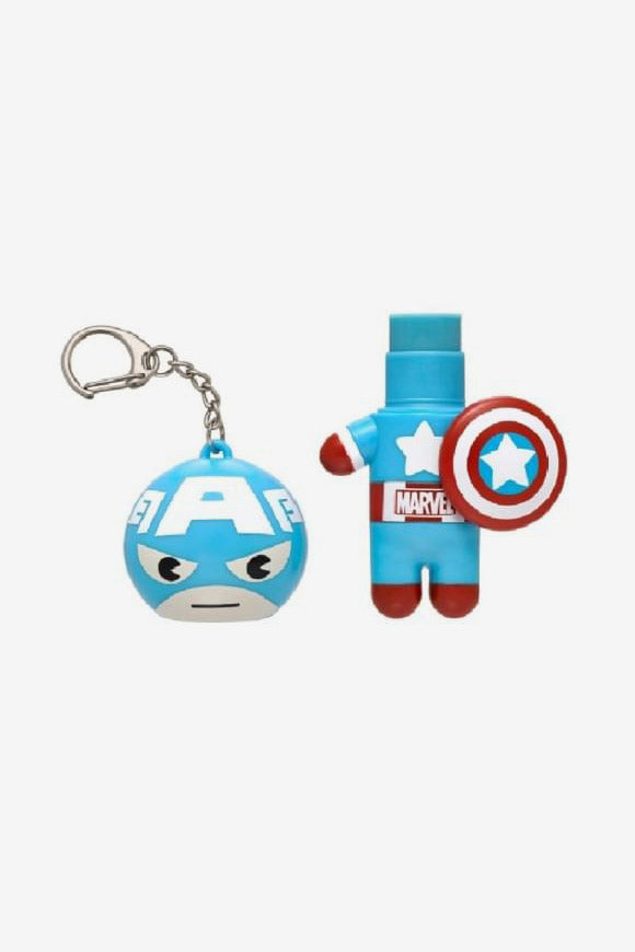 Marvel Captain America Lippenbalsam - Blue + Red