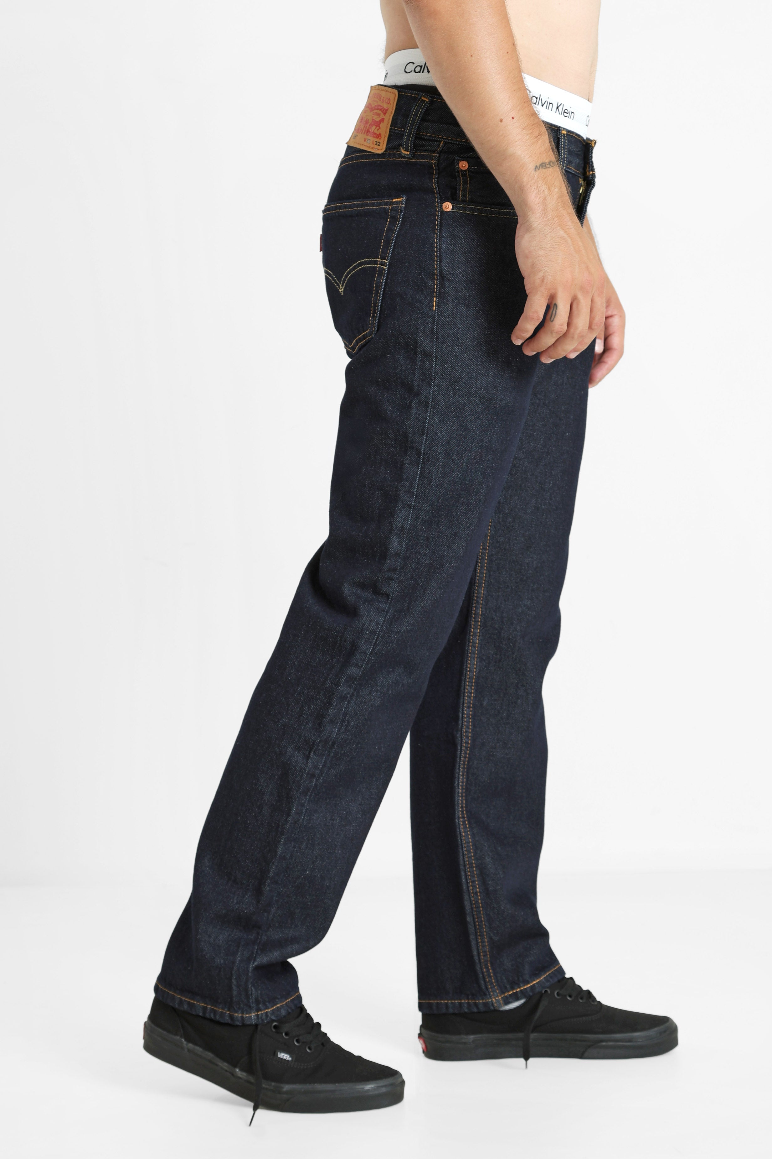 555™ '96 Relaxed Fit Straight Jeans L32 - New Rinse