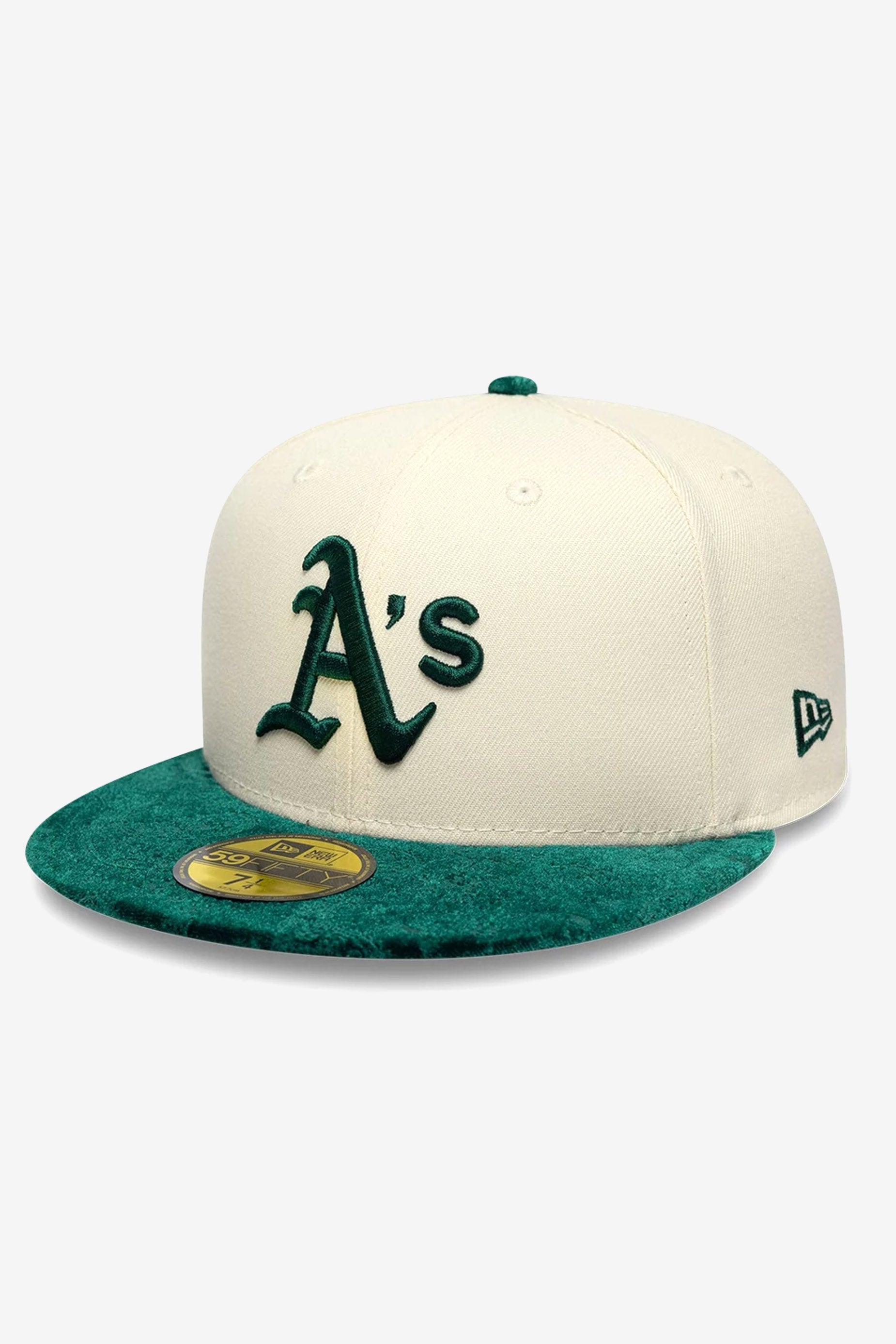 Casquette 59fifty - Light Beige + Dark Green
