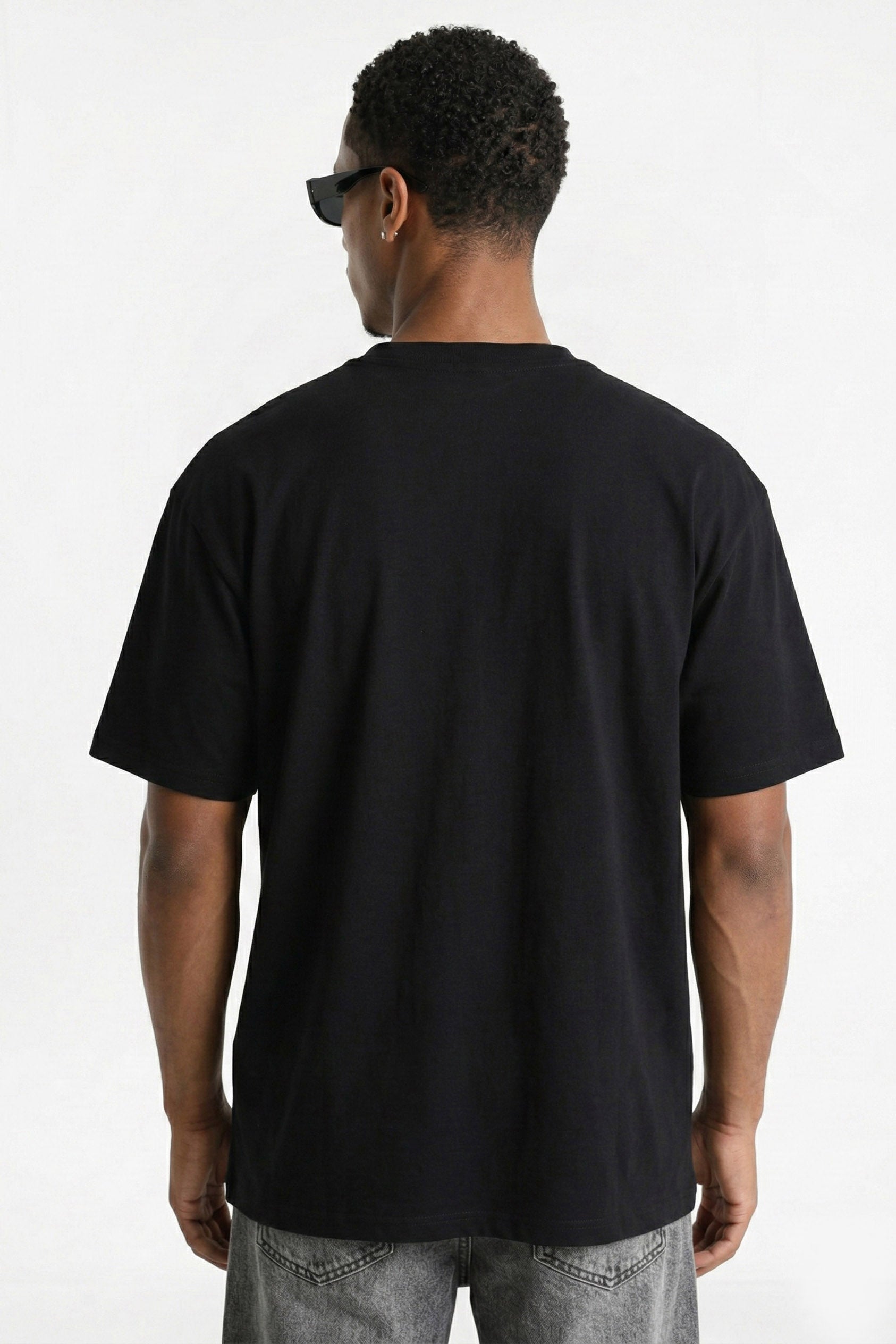 T-shirt ampia - Black