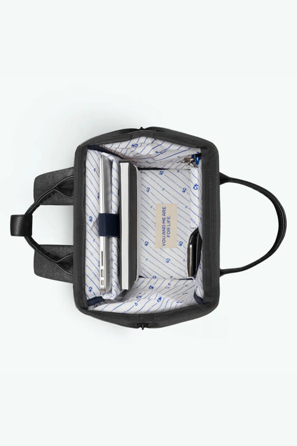 Luxembourg Rucksack 18L - Dark Grey Melange