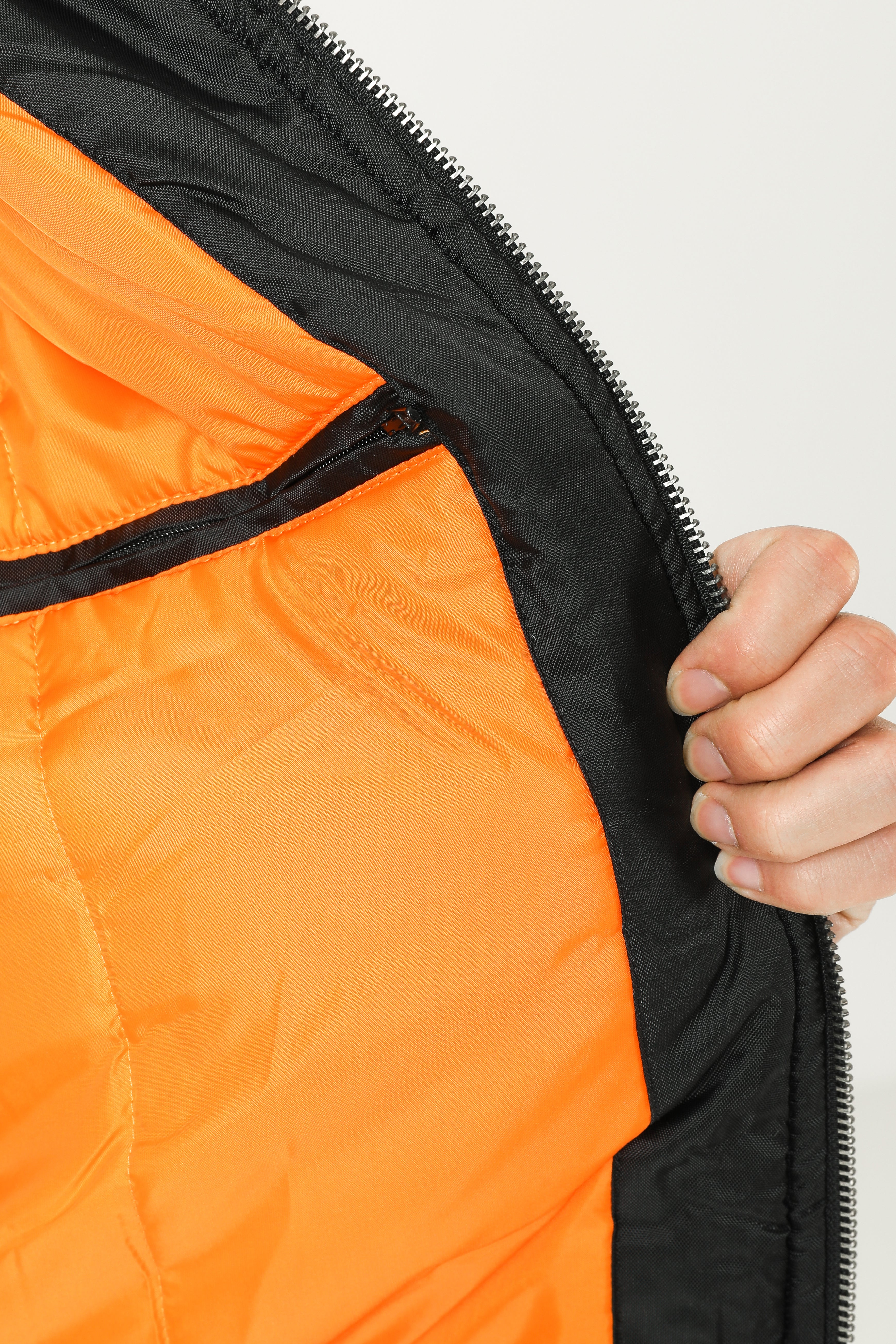 Veste aviateur matelassée - Noir