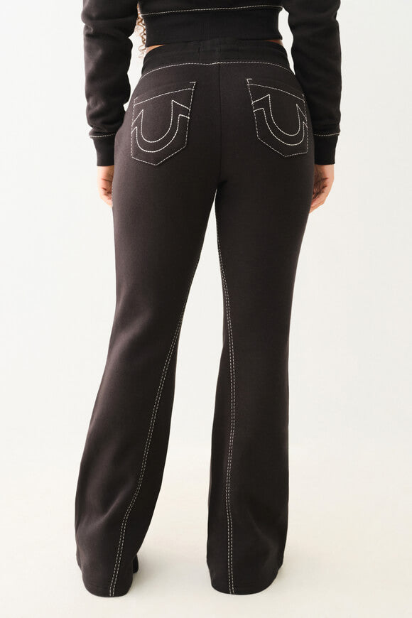 Pantalon sweat bootcut - Jet Black