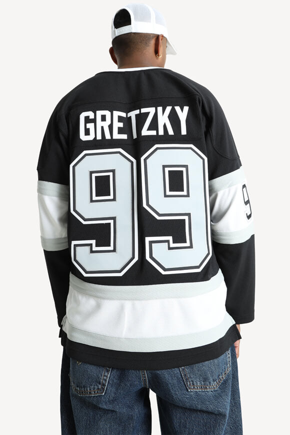 T-shirt structuré à manches longues - Black