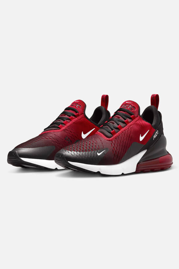 Air Max 270 Sneaker - Gym Red + White + Black