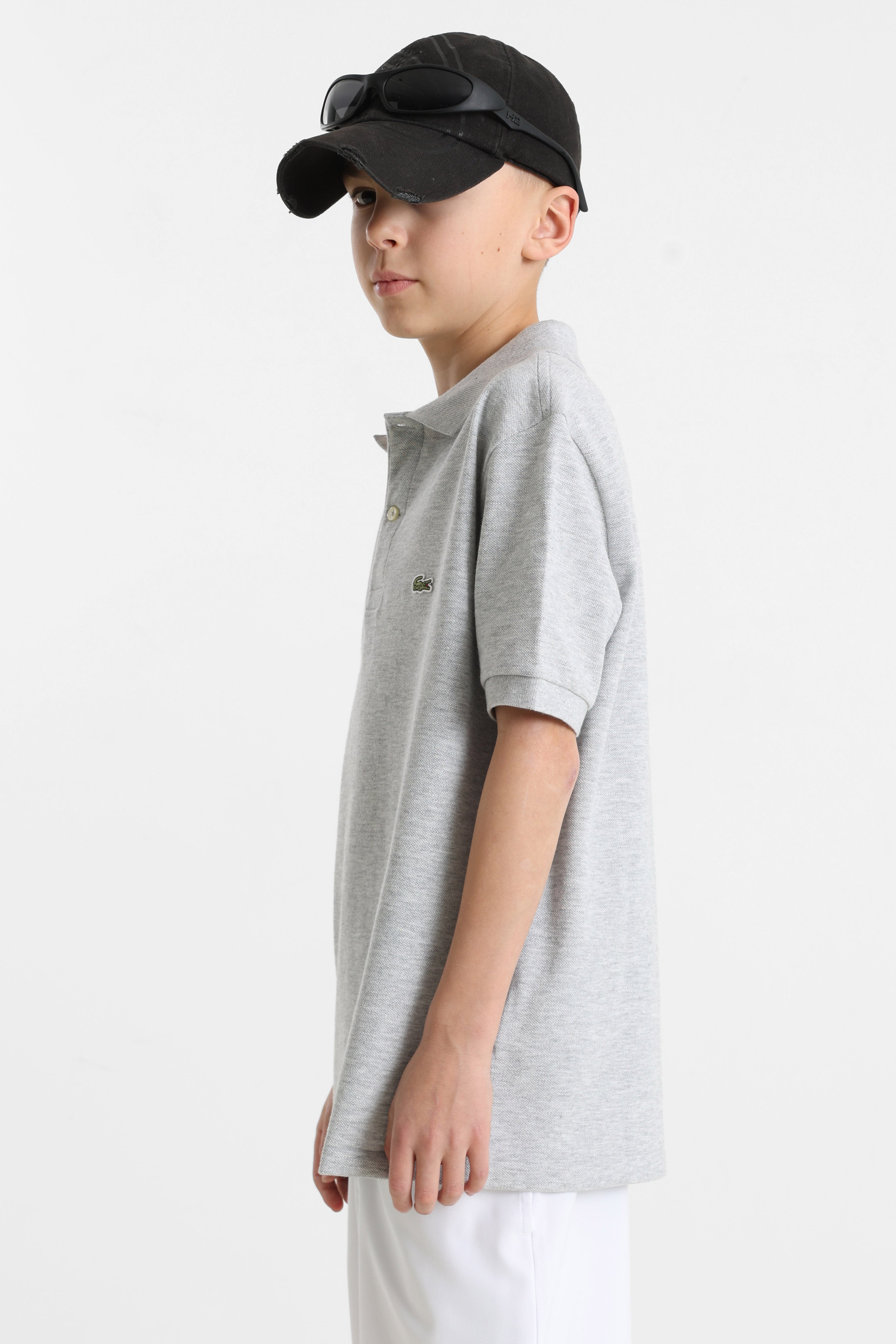 Poloshirt - Grey Heather