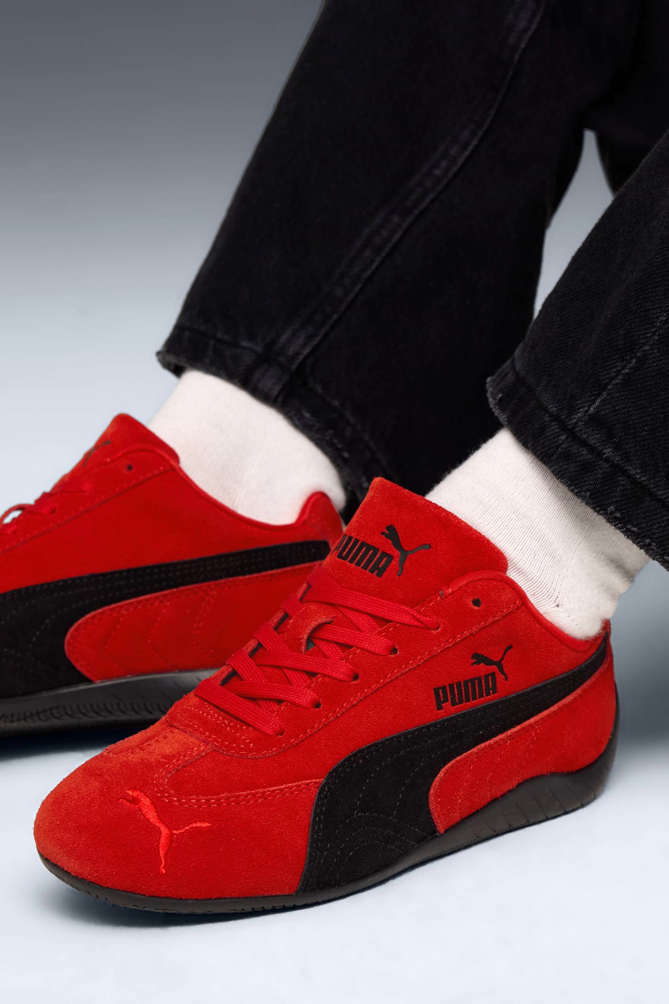 Speedcat OG Sneaker - For All Time Red + Black