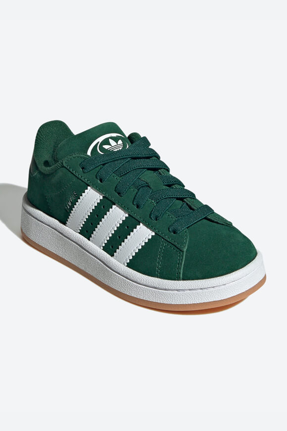 Campus 00s Kids Sneaker - Dark Green + Footwear White + Gum