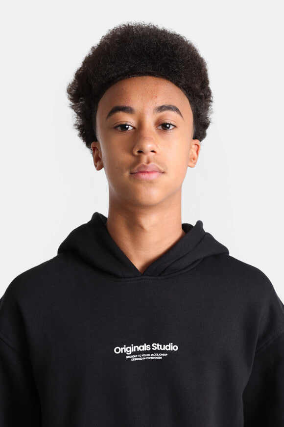 Oversize Kapuzensweatshirt - Black