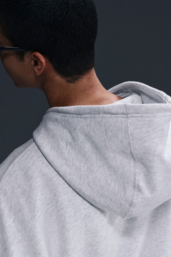 Club Fleece Oversize Hooded Sweatshirt - Birch Heather