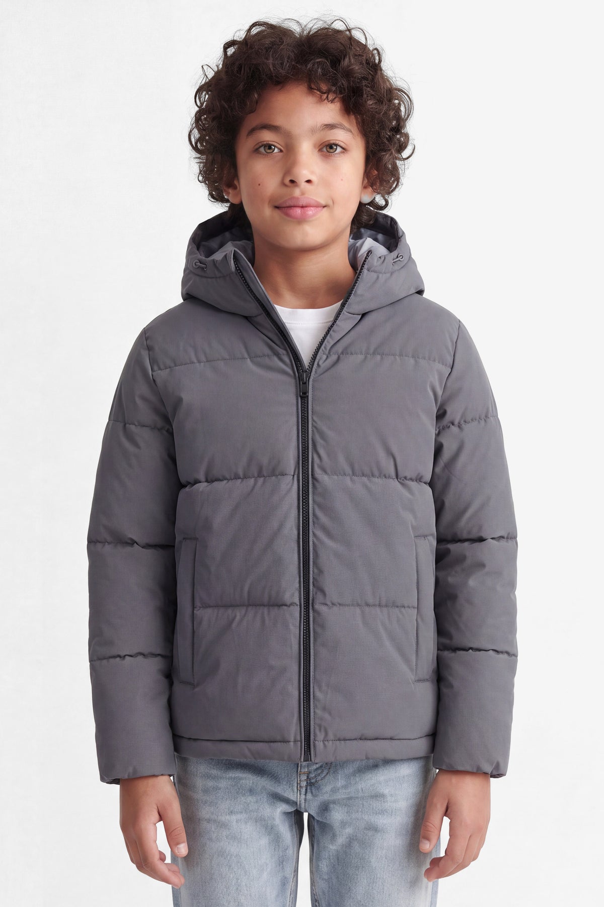 JJGALAXY quilted jacket - Asphalt