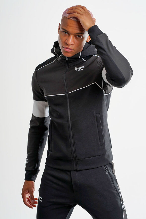 Baltimore zip-up hoodie sweatshirt - Black