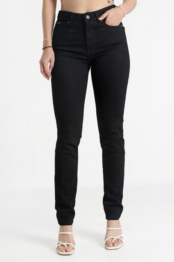 G05 Jeans skinny à taille haute L30 - Black