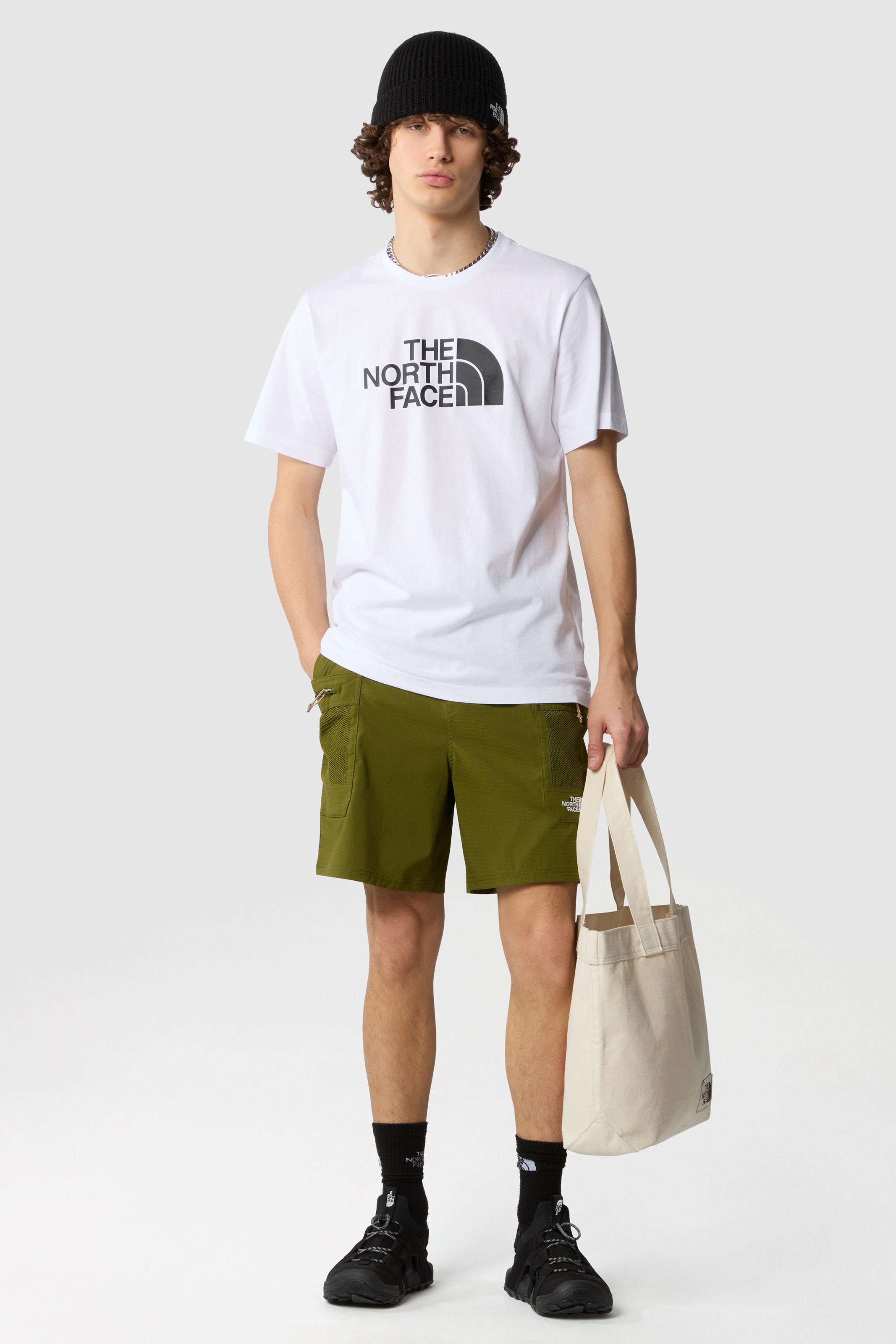 Easy T-Shirt - White + Black