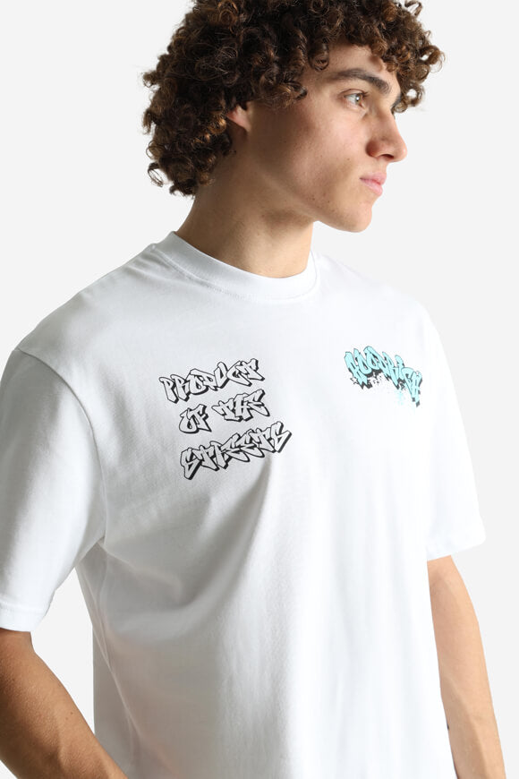 Segraff t-shirt ample - White