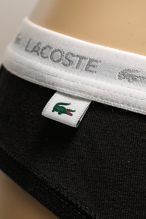 Three-pack of thongs - black