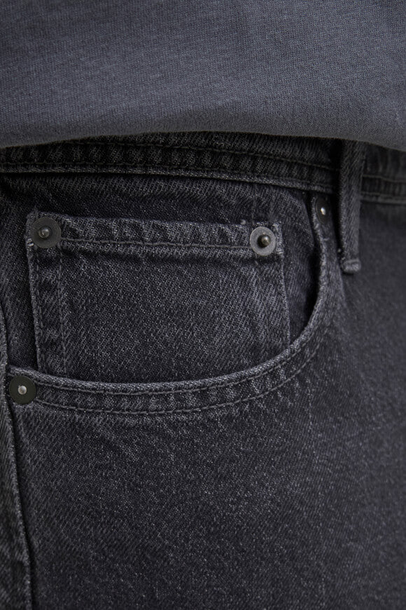 Iron bermuda en jean extra baggy fit - Black Denim