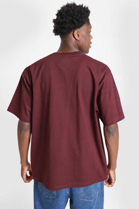 Pocket Oversize T-Shirt - Port