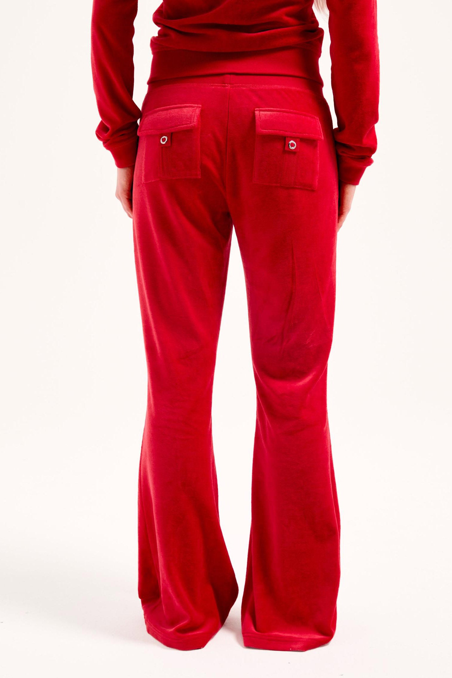 Casia pantalon flare en velours - Toreador
