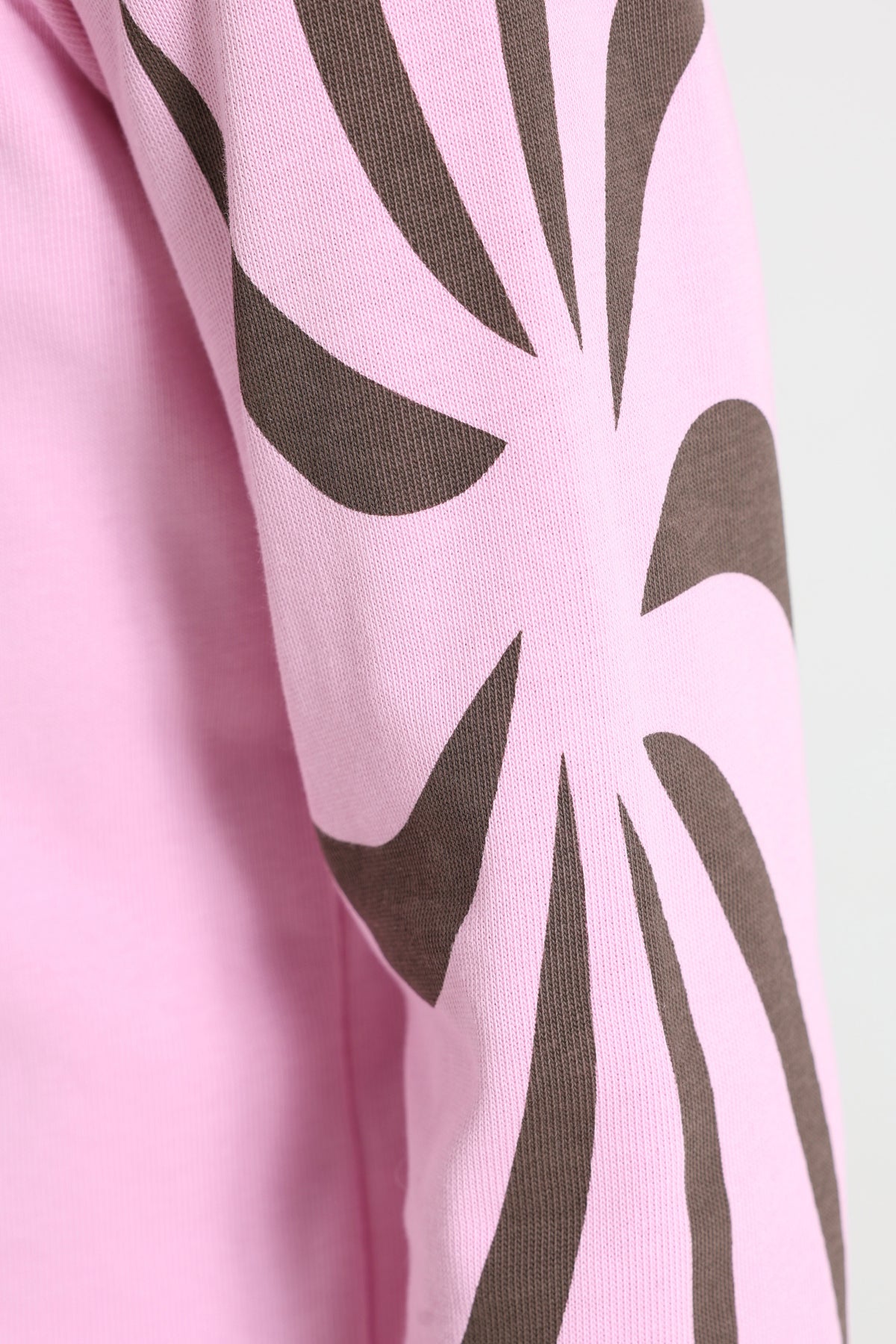 Shirt manches longues - Rose + Brun