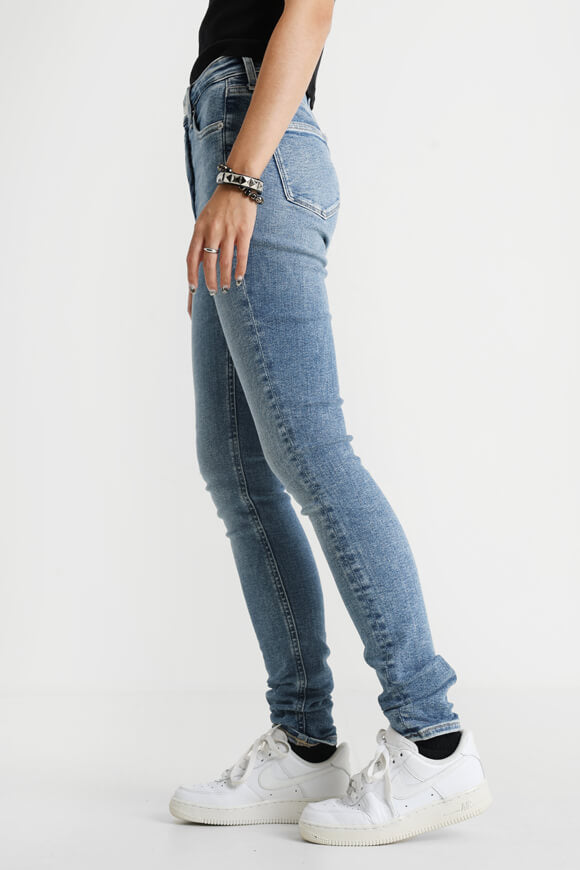 Jean high rise skinny L32 - Denim Medium
