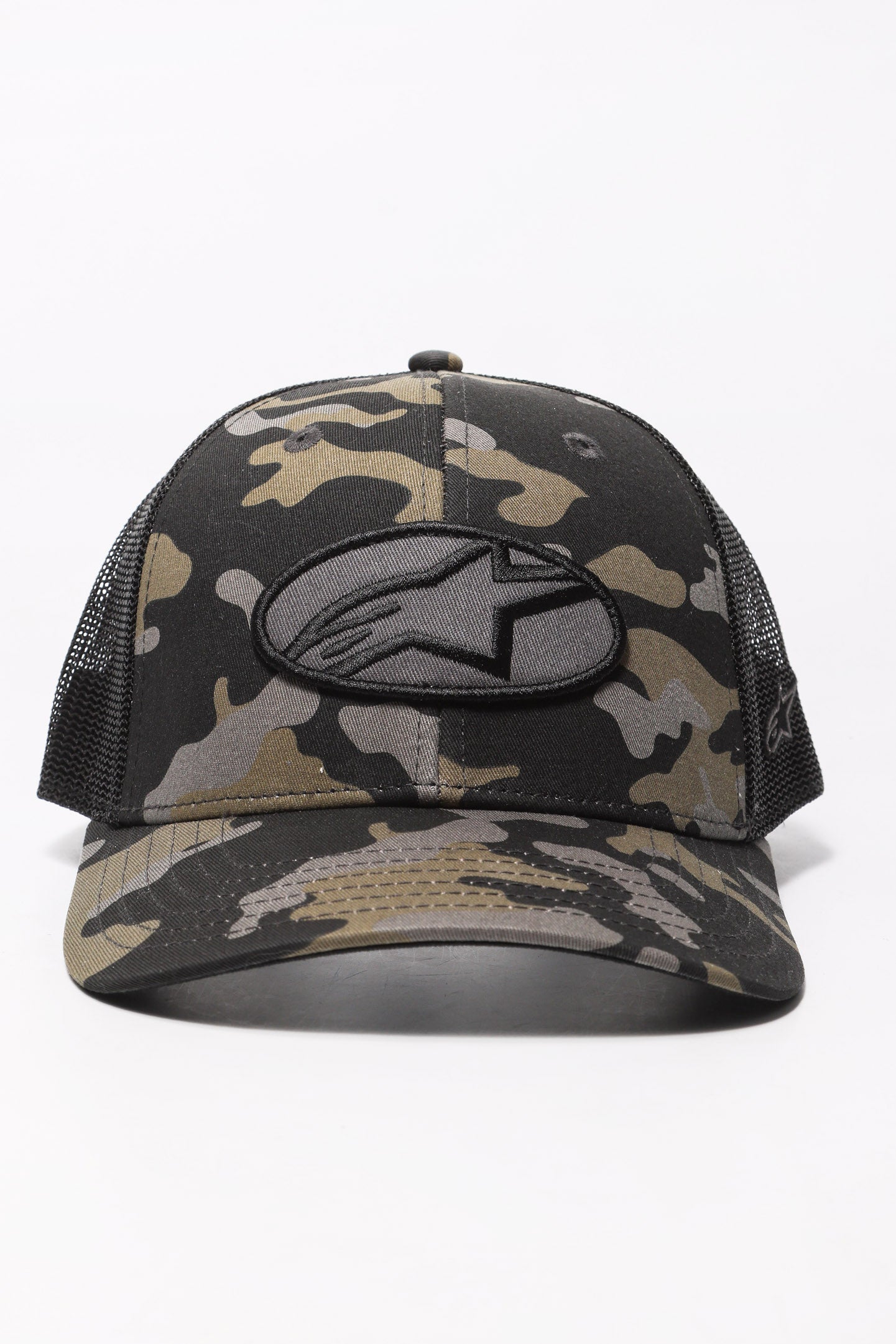 Cappellino Trucker / Snapback - Black Camo
