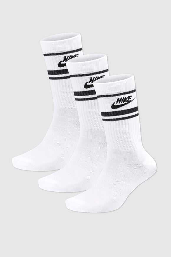 Lot de trois chaussettes - Blanc