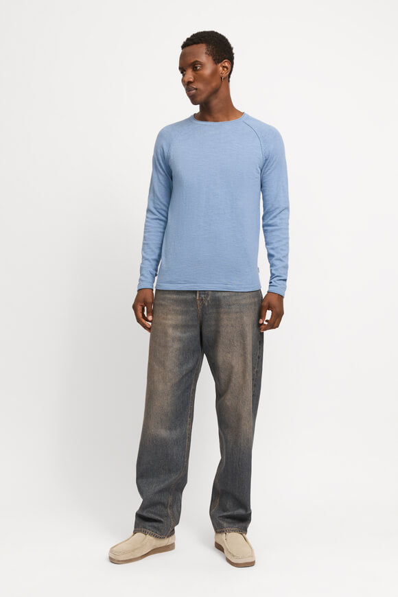 Breeze pull en tricot fin - Faded Denim