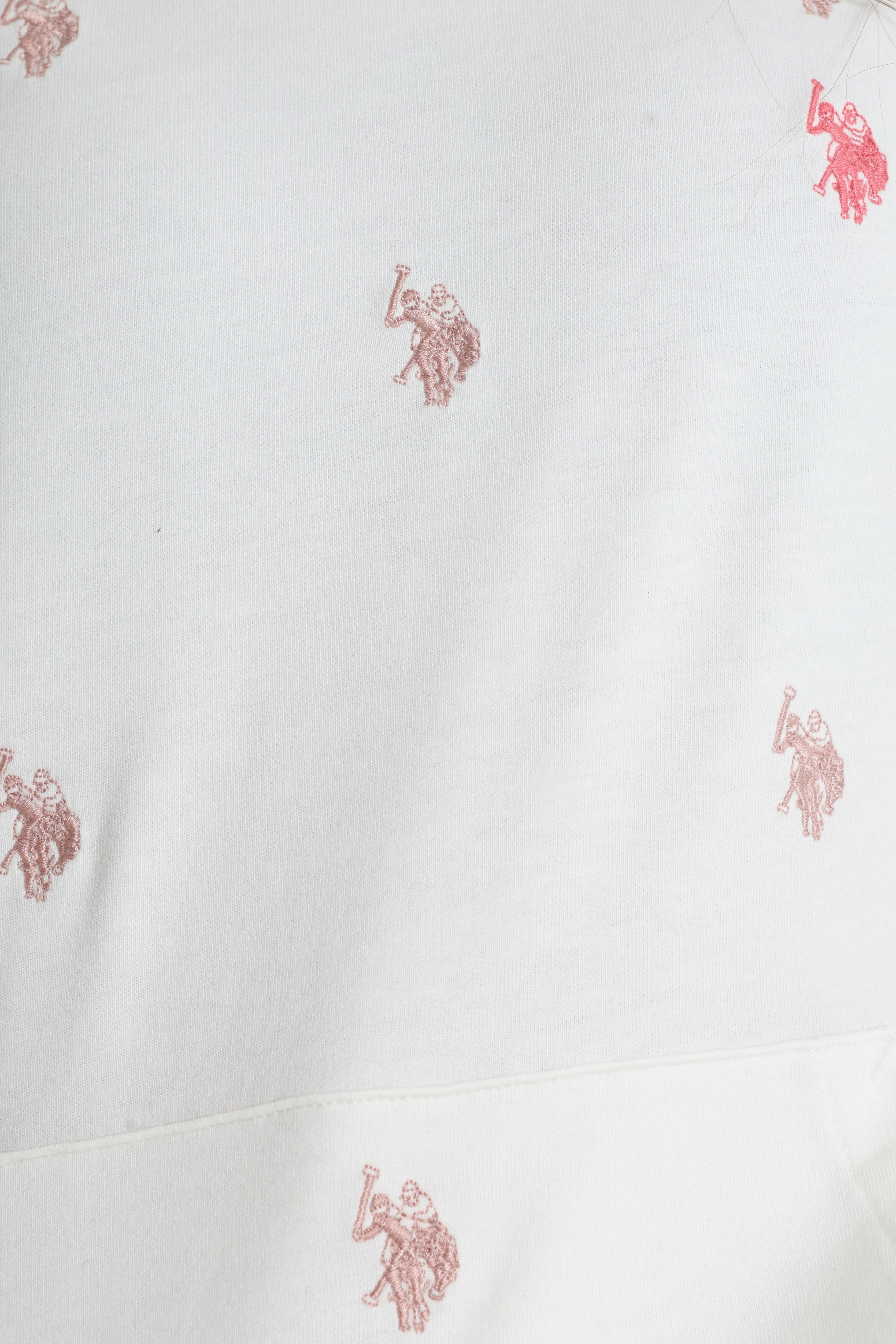 Felpa con cappuccio Oliv - Offwhite