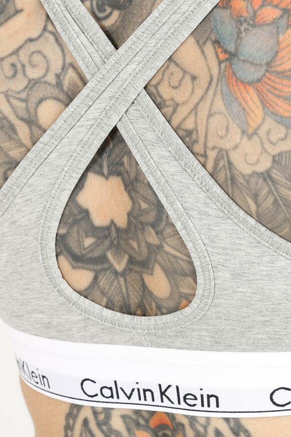 Bralette - Grau meliert