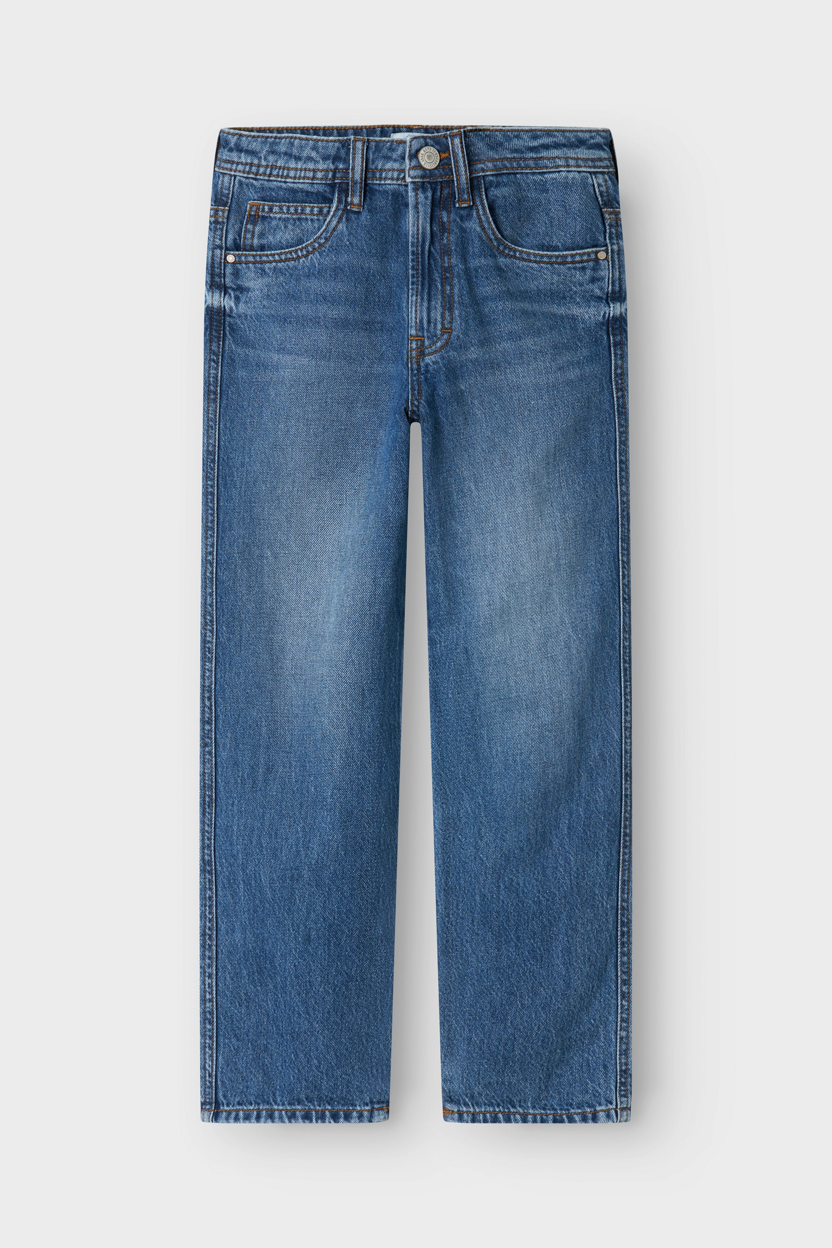 NKMYRAN jean loose fit - Medium Blue Denim