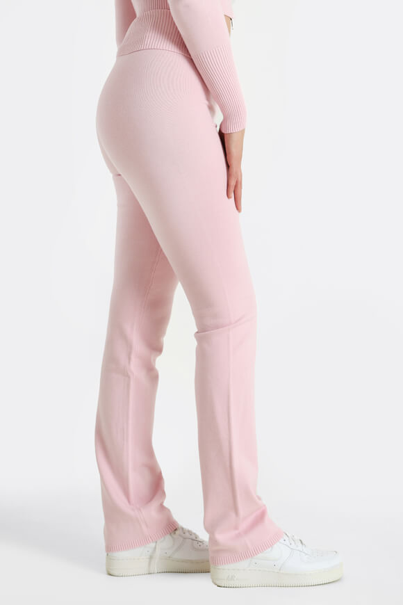 Flare Strickhose - Pink