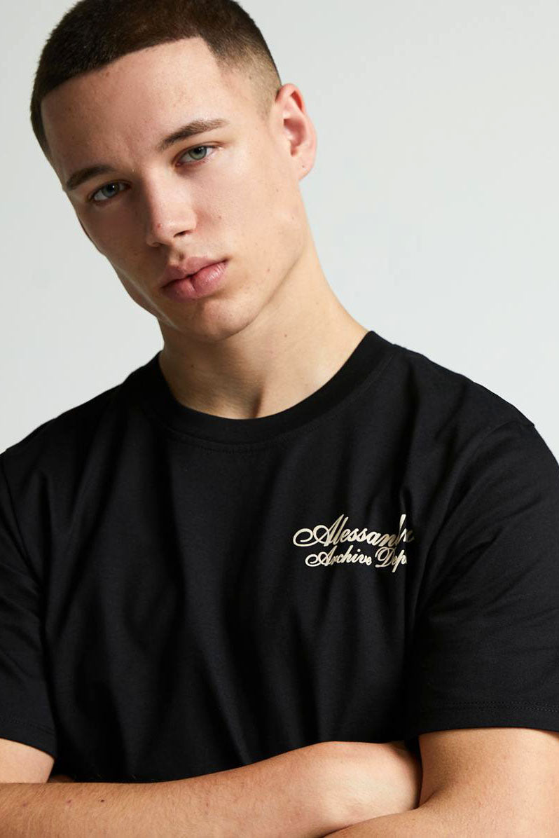 Gustolo T-Shirt - Black