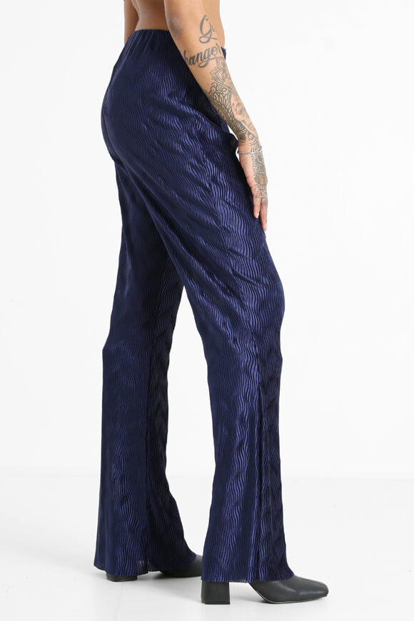 Pantaloni a pieghe - Blu navy
