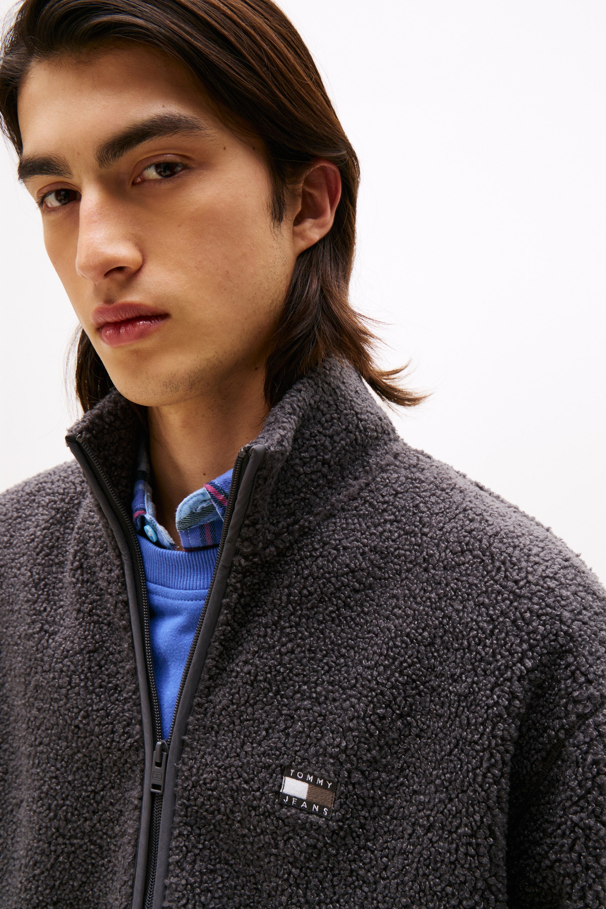 Veste en peluche - Washed Black