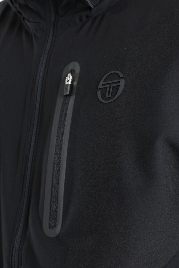 Pelle veste de survêtement - Black